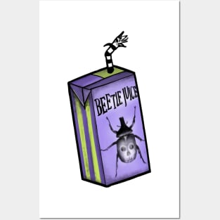 beetle juice Posters and Art